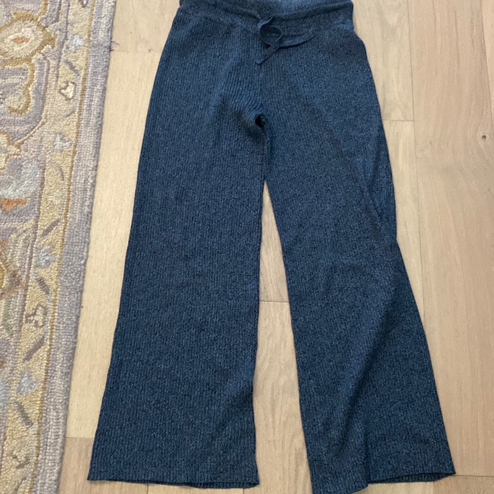 Drawstring Ribbed Pants